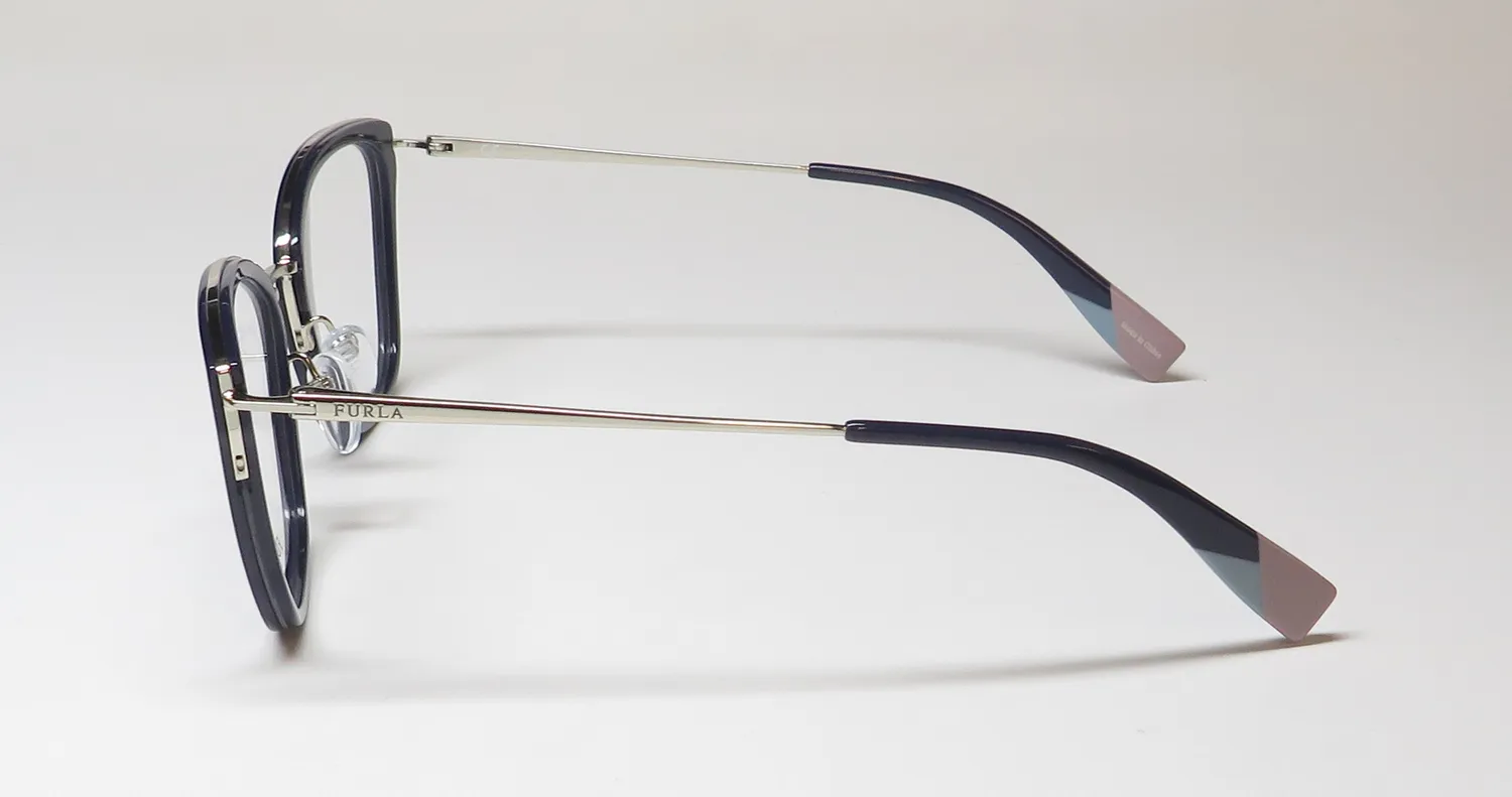 Furla Vfu253 0v15 Eyeglasses Blue 53mm 4