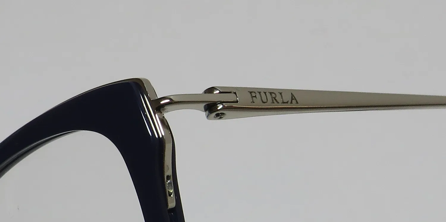 Furla Vfu253 0v15 Eyeglasses Blue 53mm 6