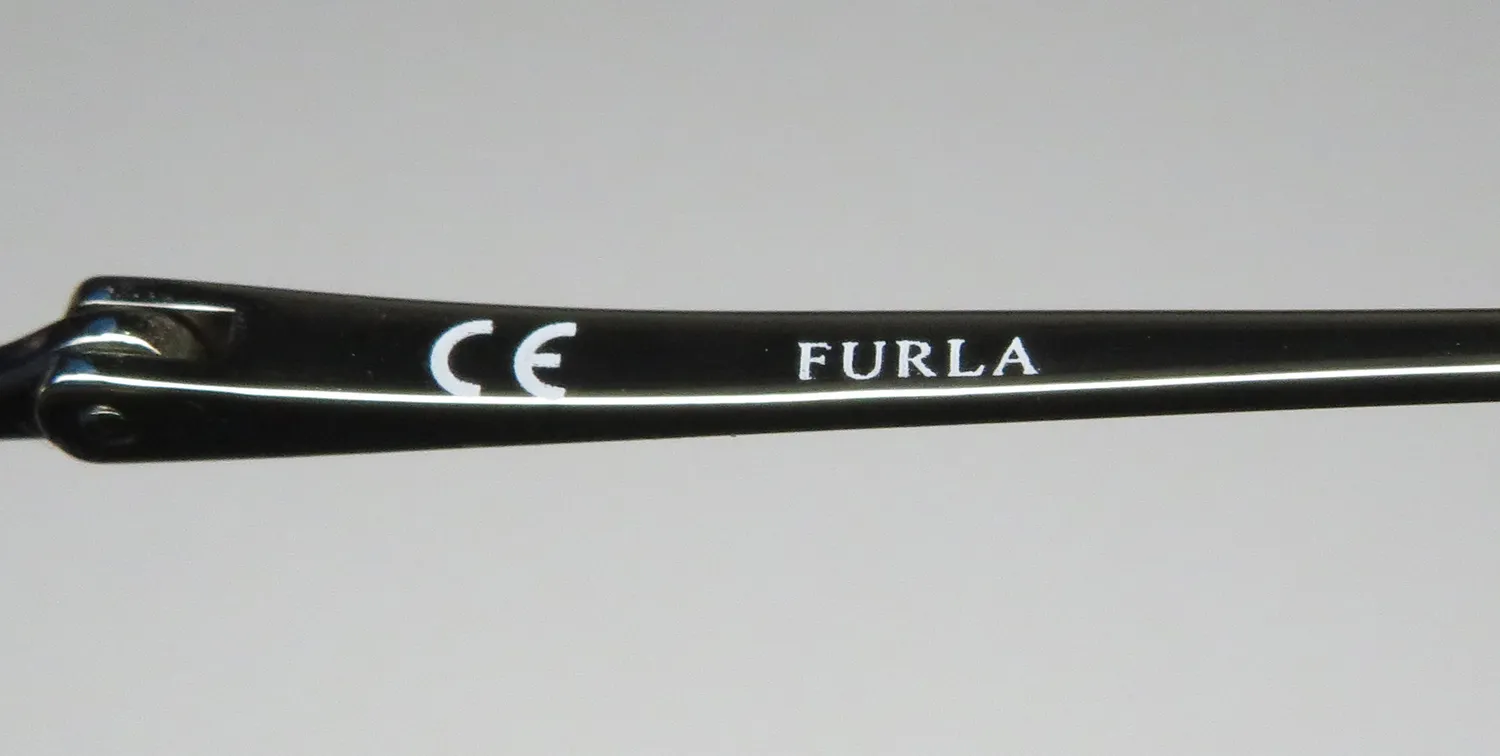 Furla Vfu253 0v15 Eyeglasses Blue 53mm 7