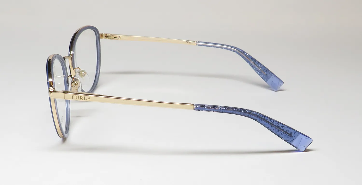 Furla Vfu254 0wa2 Eyeglasses Gold 53mm 4
