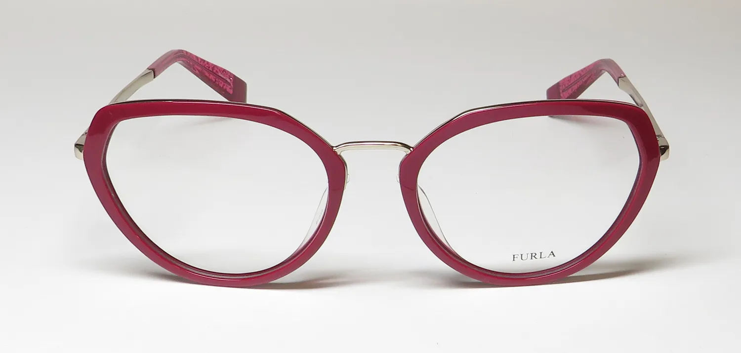 Furla Vfu255 0u17 Eyeglasses Red 54mm 3