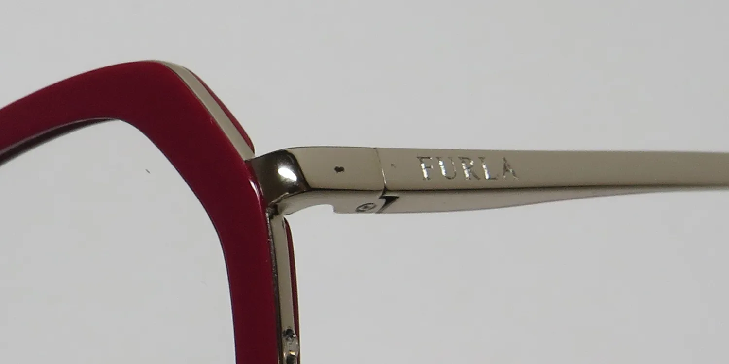 Furla Vfu255 0u17 Eyeglasses Red 54mm 6