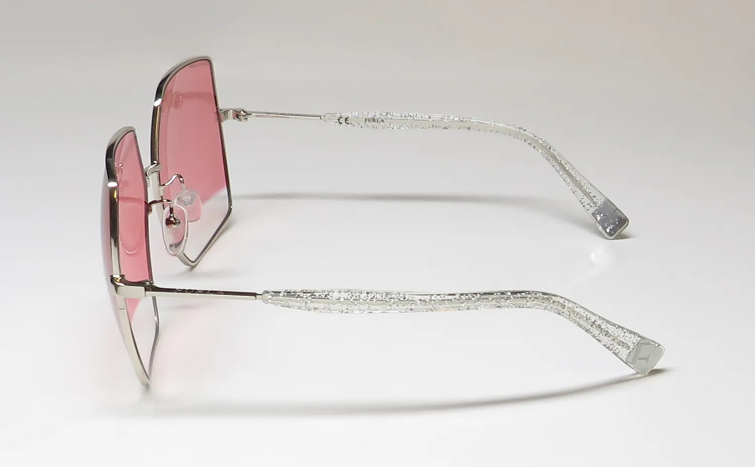 Furla Sfu234 0579 Sunglasses Shiny Palladium 62mm 4