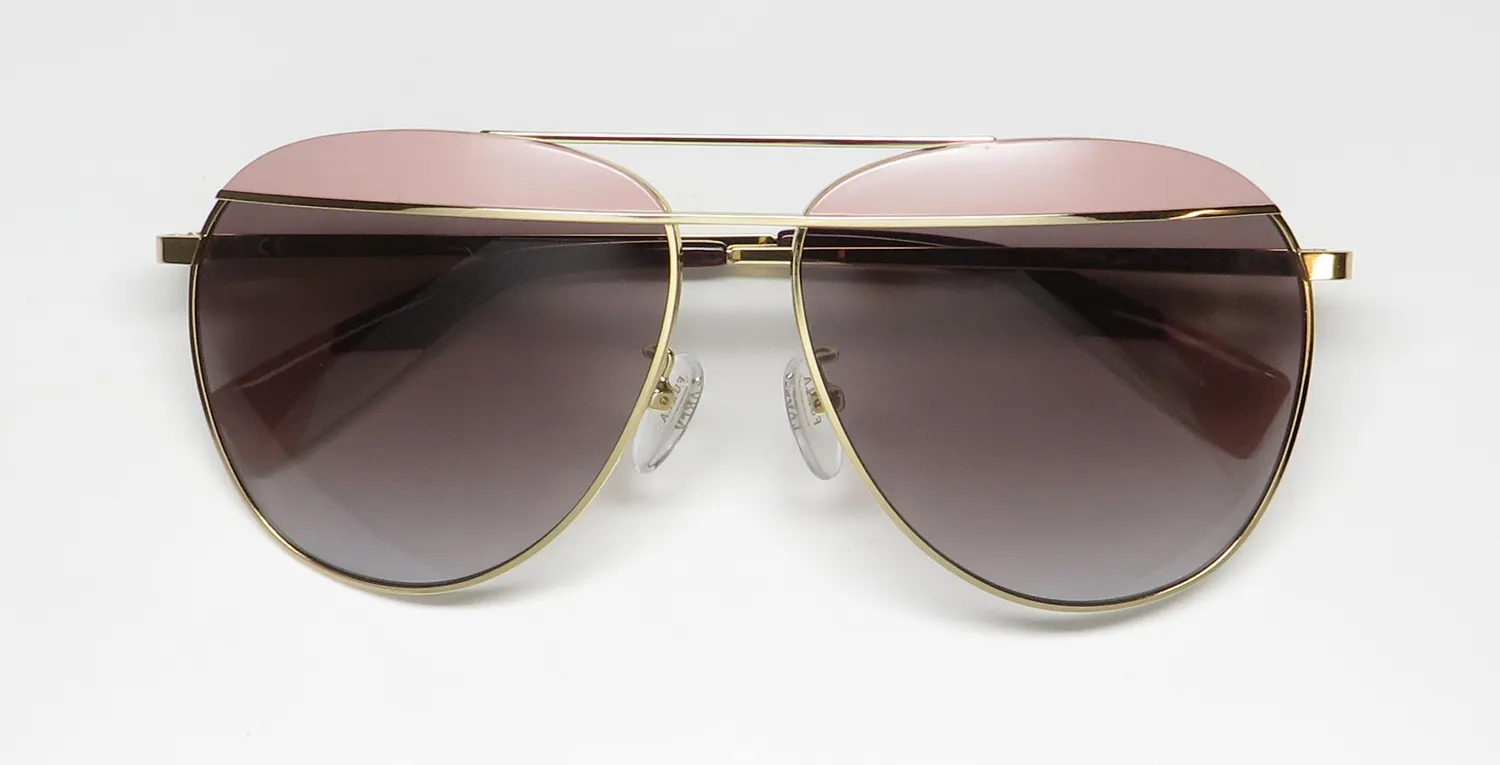 Furla Sfu236 0323 Sunglasses Shiny Rose Gold 59mm 2