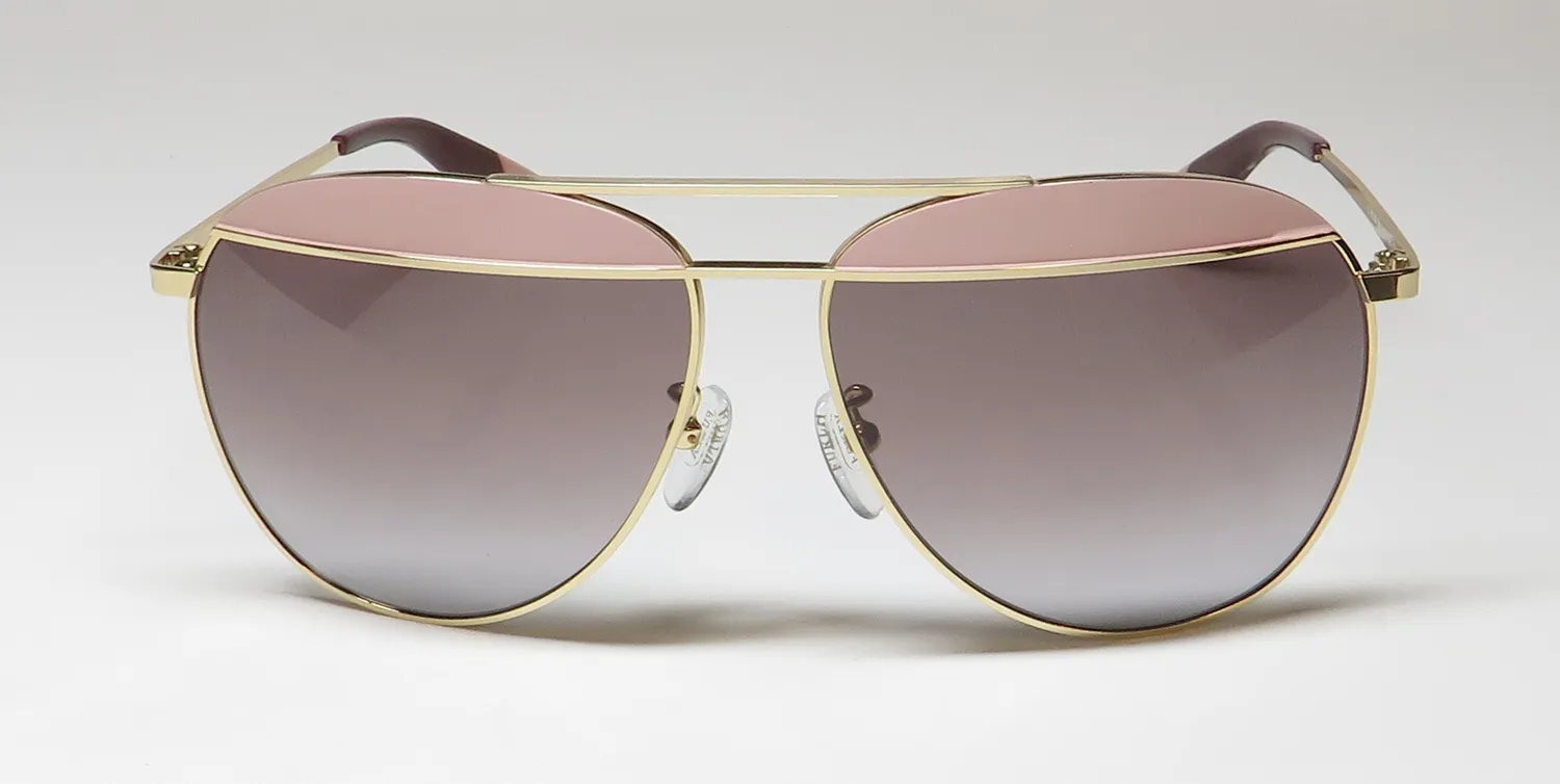 Furla Sfu236 0323 Sunglasses Shiny Rose Gold 59mm 3