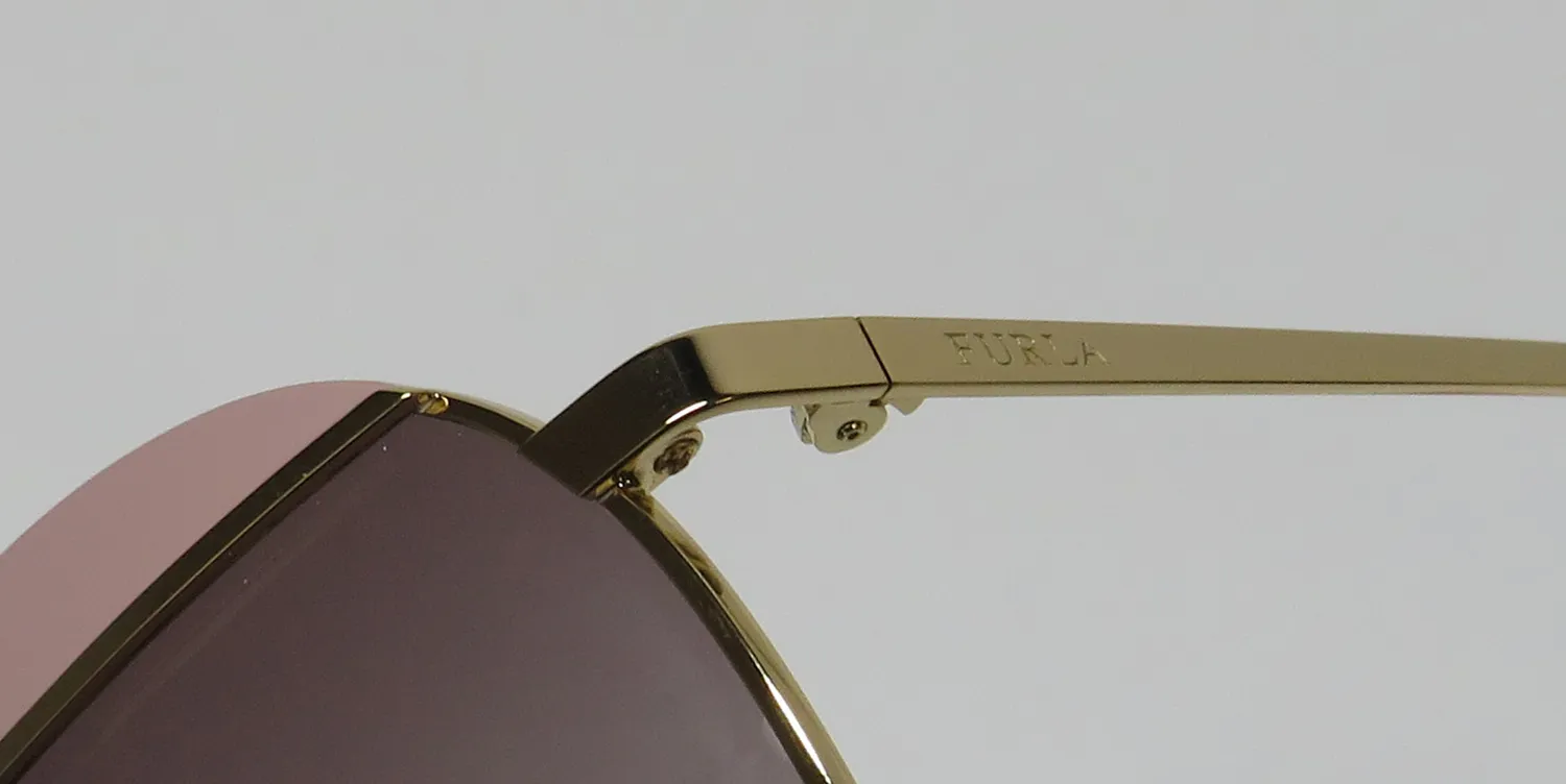 Furla Sfu236 0323 Sunglasses Shiny Rose Gold 59mm 6