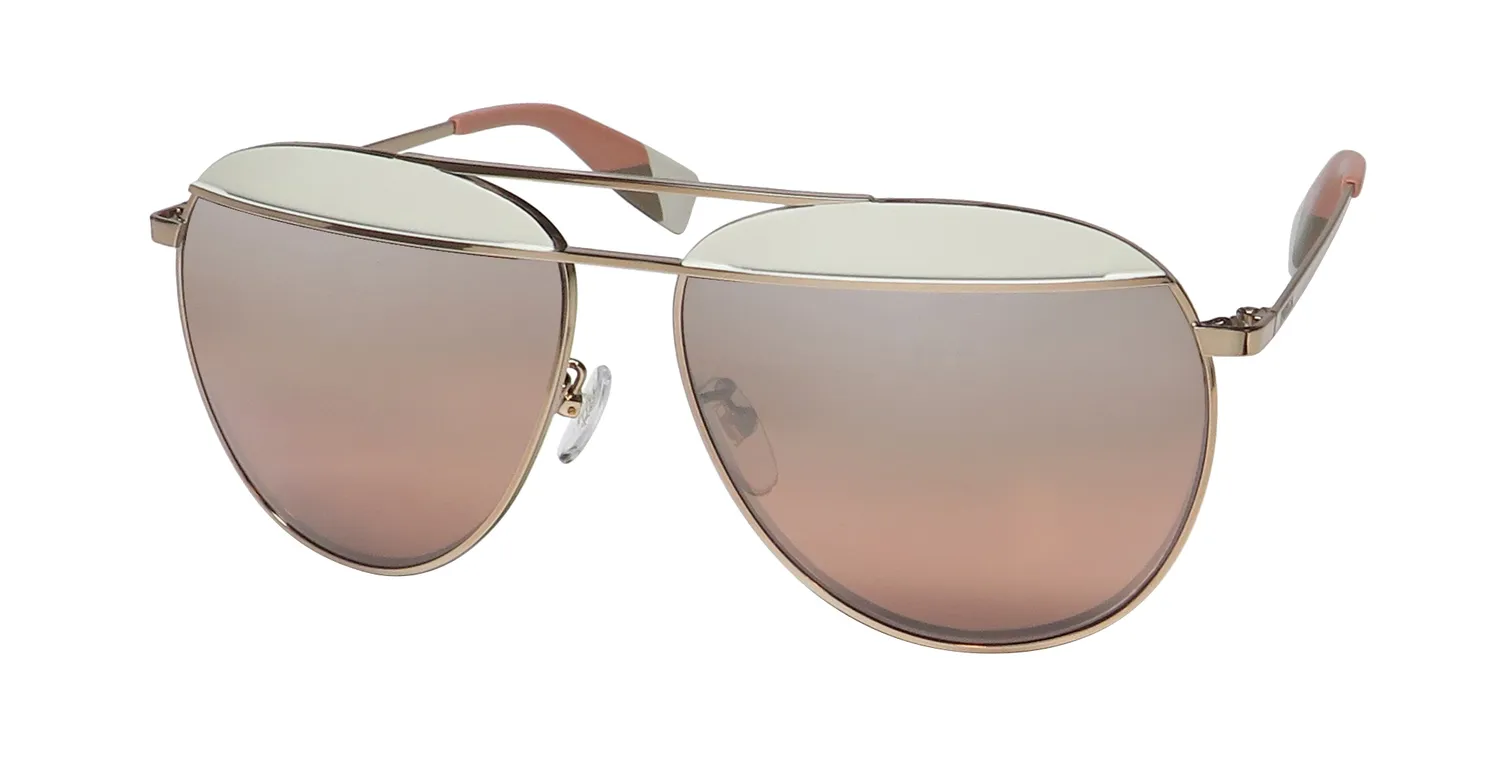 Furla Sfu236 0scg Sunglasses Shiny Bronze 59mm