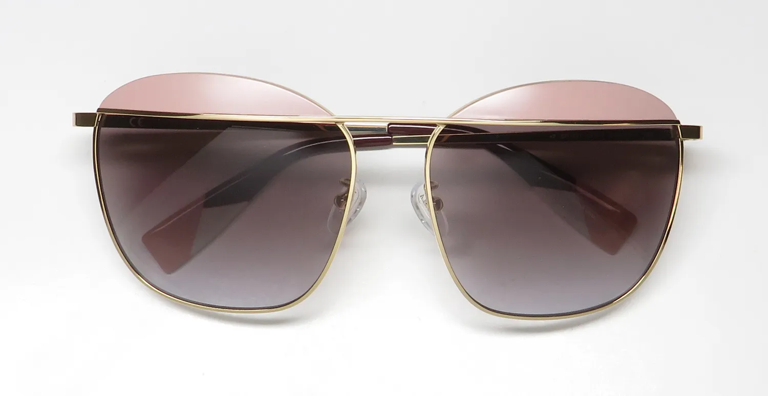 Furla Sfu237 0323 Sunglasses Shiny Rose Gold 59mm 2
