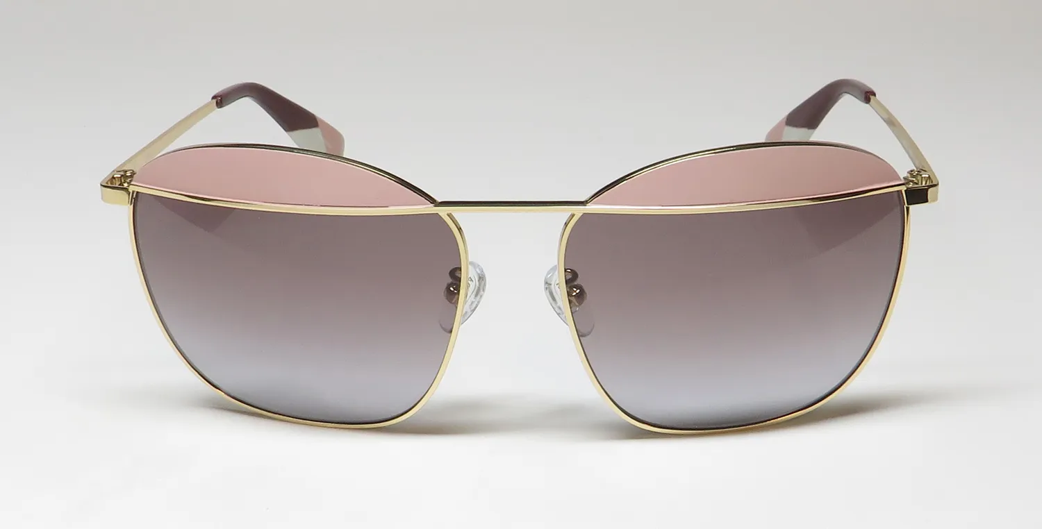 Furla Sfu237 0323 Sunglasses Shiny Rose Gold 59mm 3