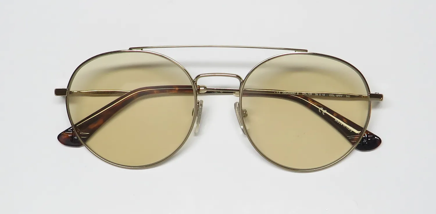 Police Spl728 8fff Sunglasses Grey Gold 54mm 2