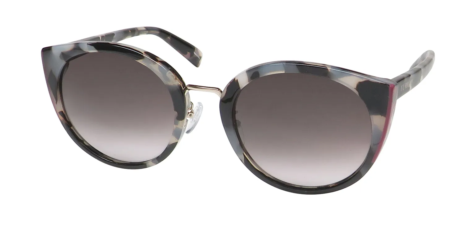 Furla Sfu238 0m65 Sunglasses Shiny White 54mm