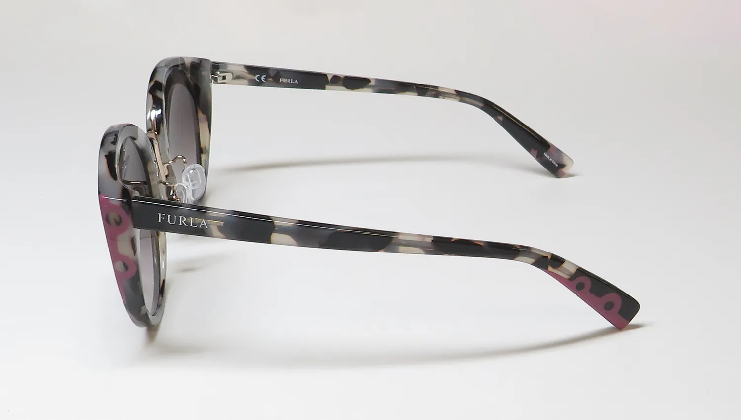Furla Sfu238 0m65 Sunglasses Shiny White 54mm 4