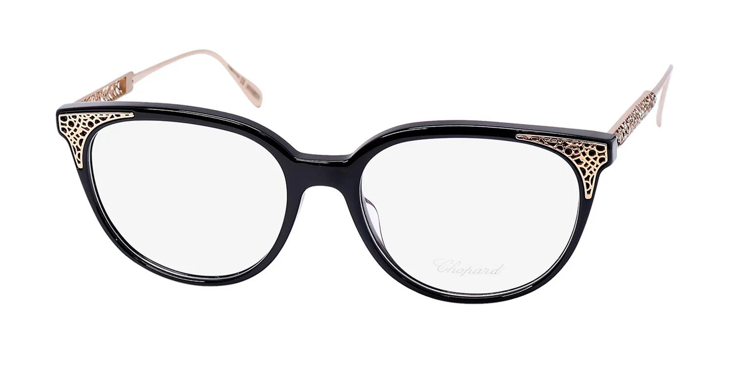 Chopard Vch253 0700 Eyeglasses Black 53mm