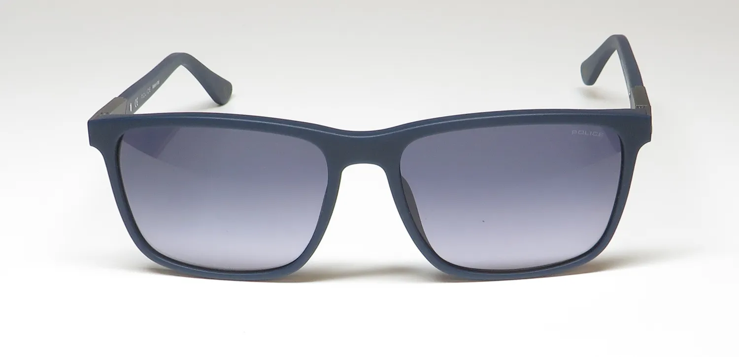 Police Spl773 Westwing 4 07pa Sunglasses Matte Navy Blue 58mm 3