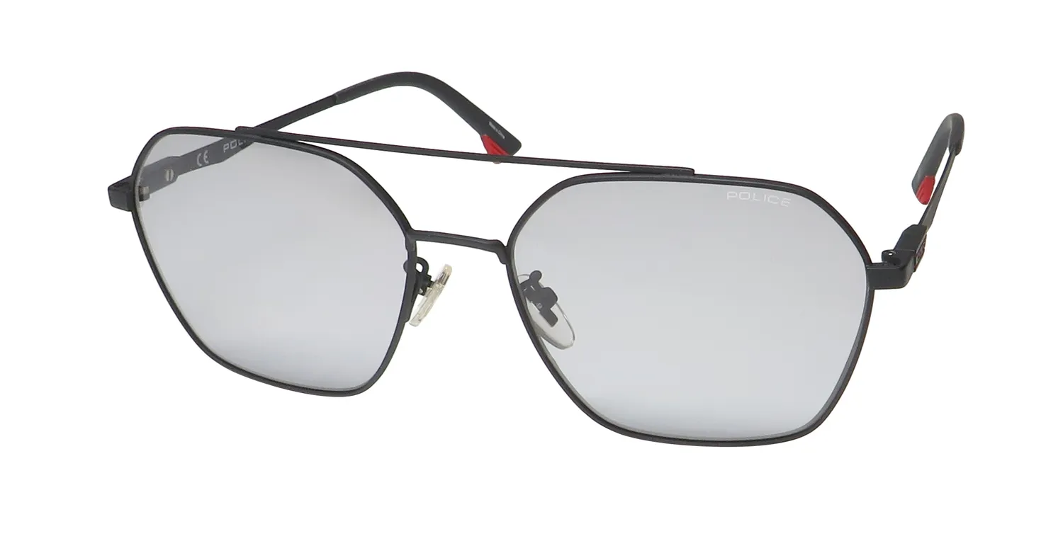 Police Spl771 0552 Sunglasses Matte Grey 57mm