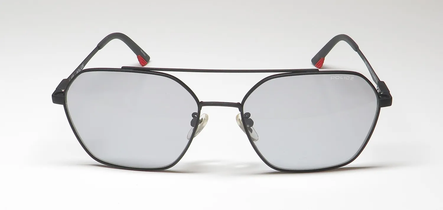 Police Spl771 0552 Sunglasses Matte Grey 57mm 3