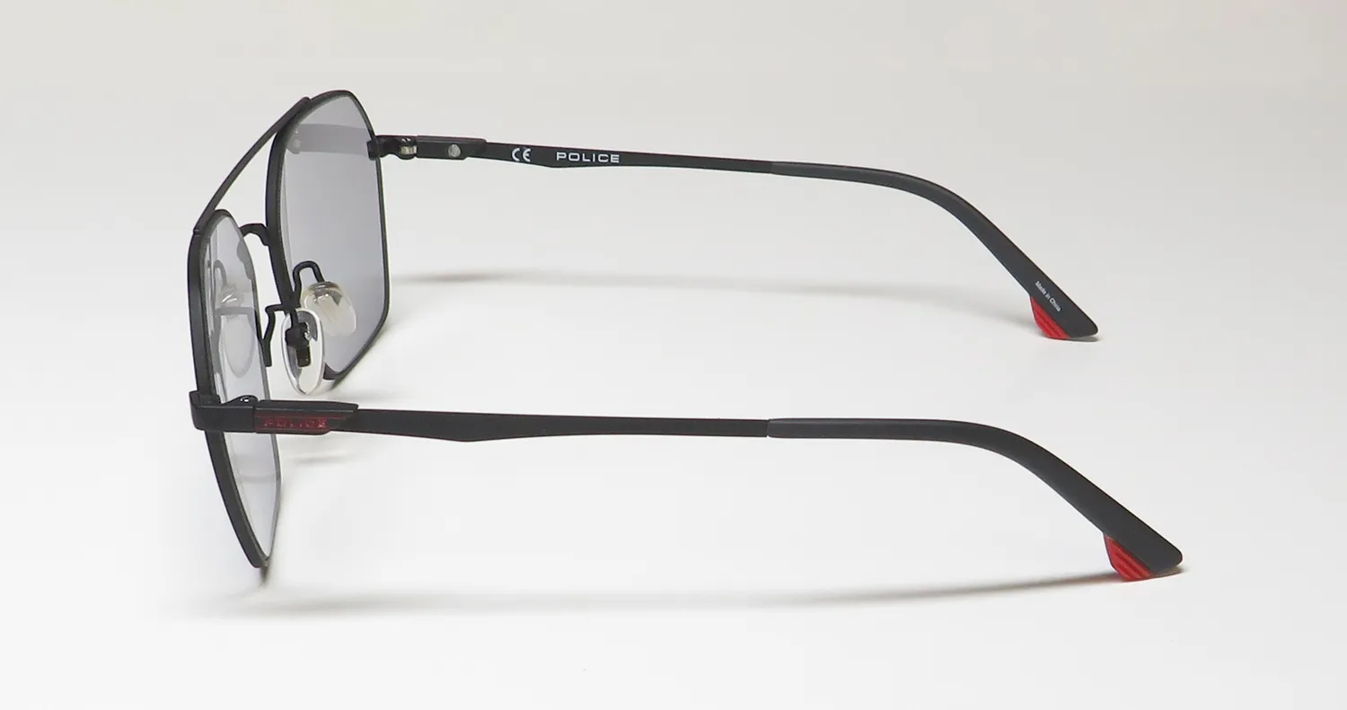 Police Spl771 0552 Sunglasses Matte Grey 57mm 4