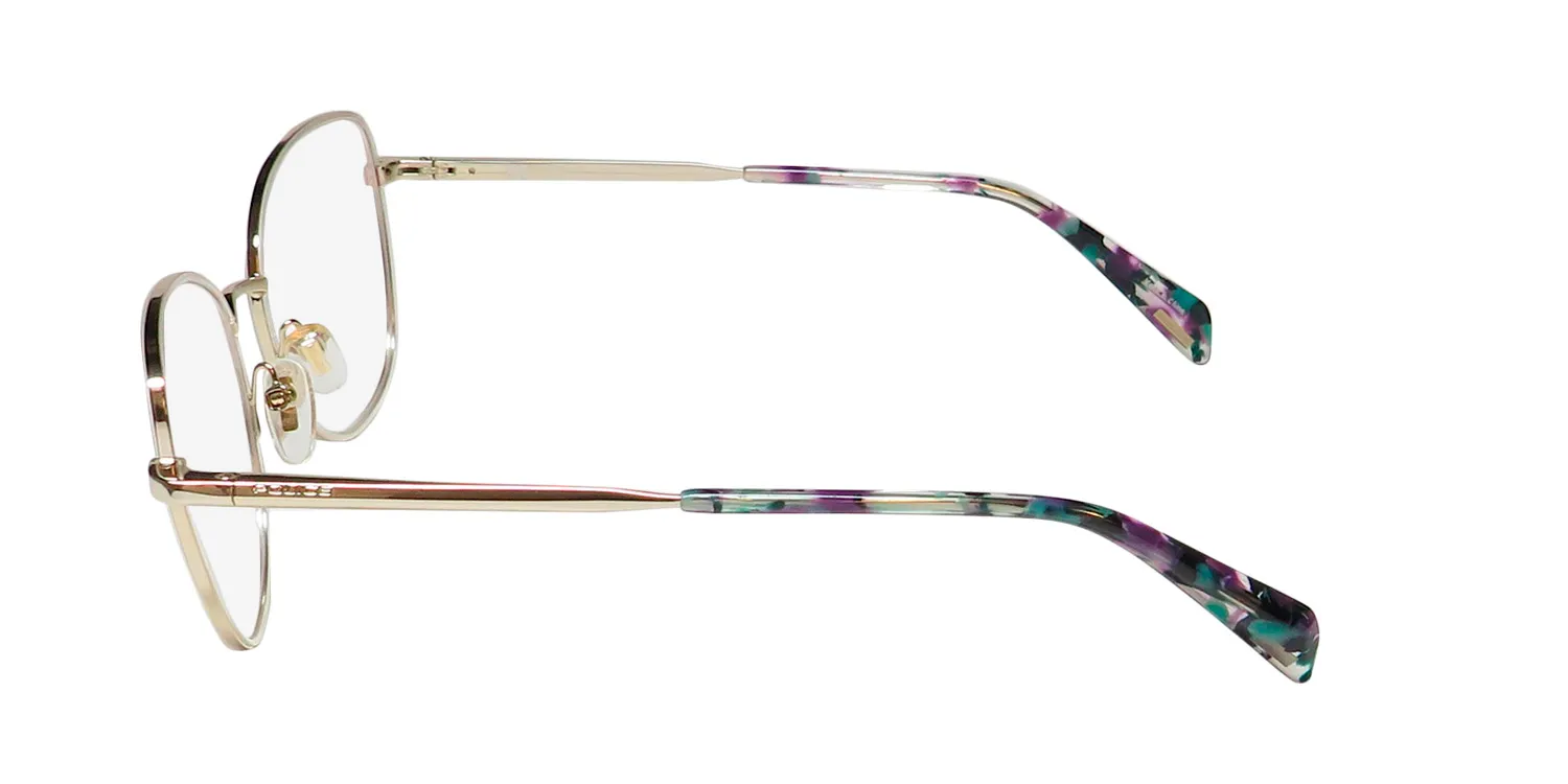 Police Vpl839 Crayon 2 0sna Eyeglasses Gold 52mm 4