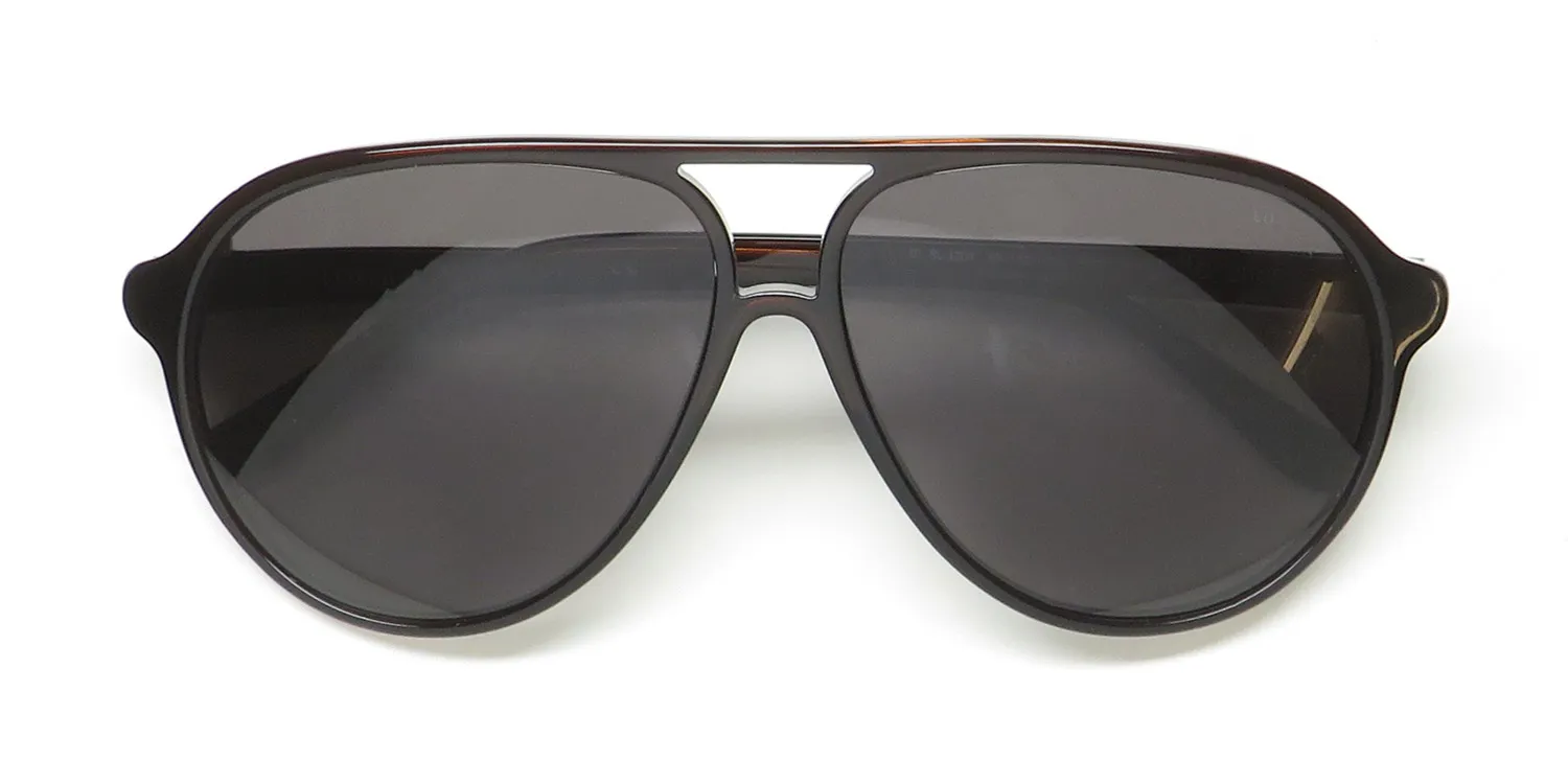 Lozza Sl4204 958p Sunglasses Olive Brown 60mm 2