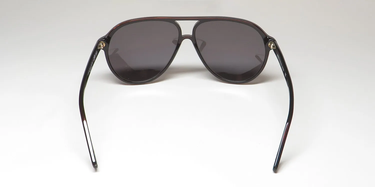 Lozza Sl4204 958p Sunglasses Olive Brown 60mm 5
