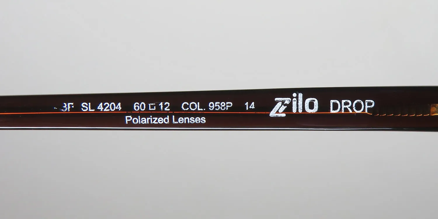 Lozza Sl4204 958p Sunglasses Olive Brown 60mm 8