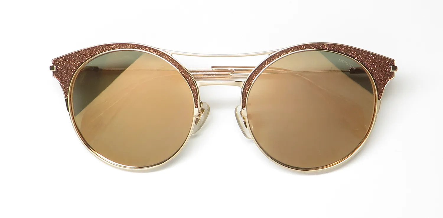 Police Spl500v e59x Sunglasses Red Gold 53mm 2