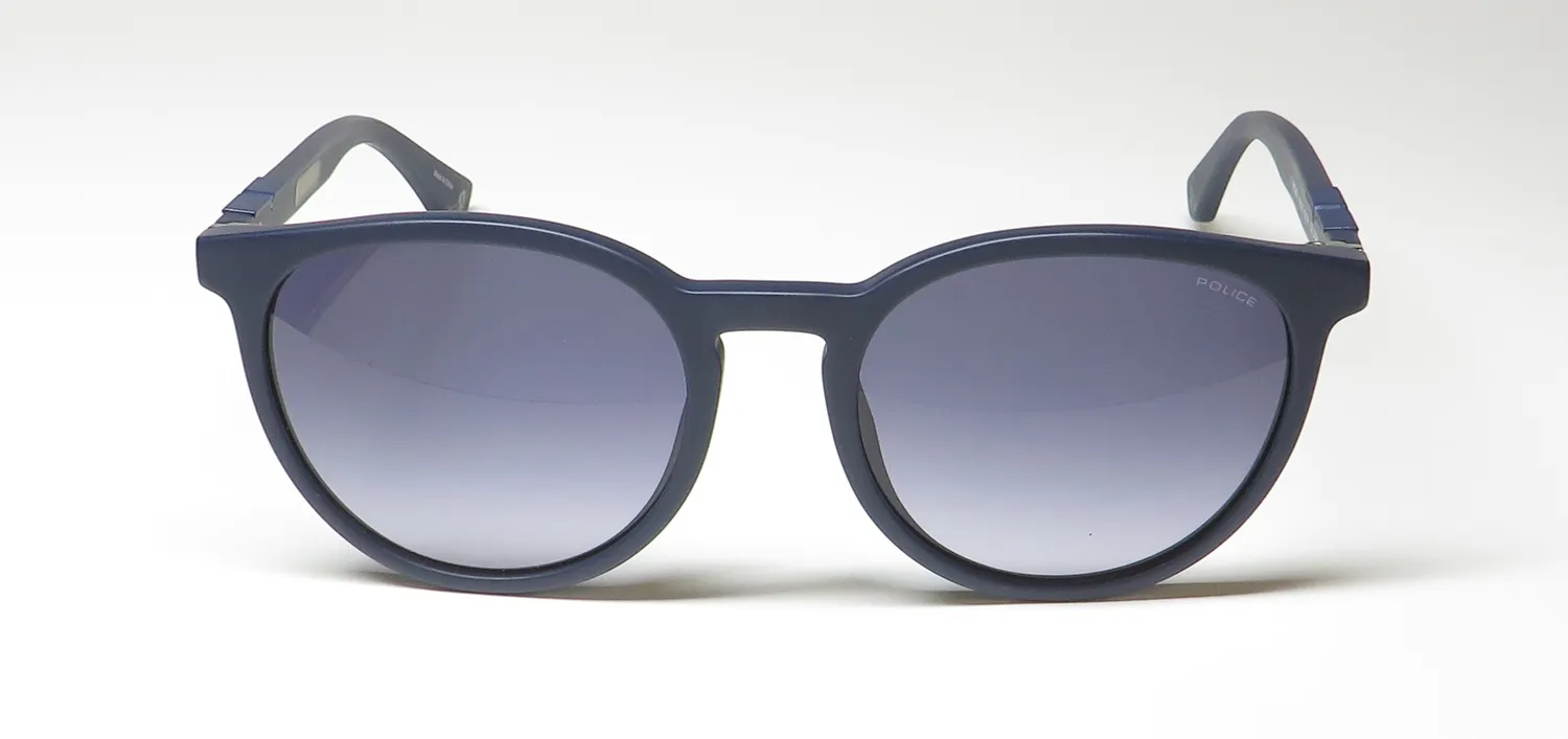 Police Spl873 d82m Sunglasses Matte Blue 53mm 3