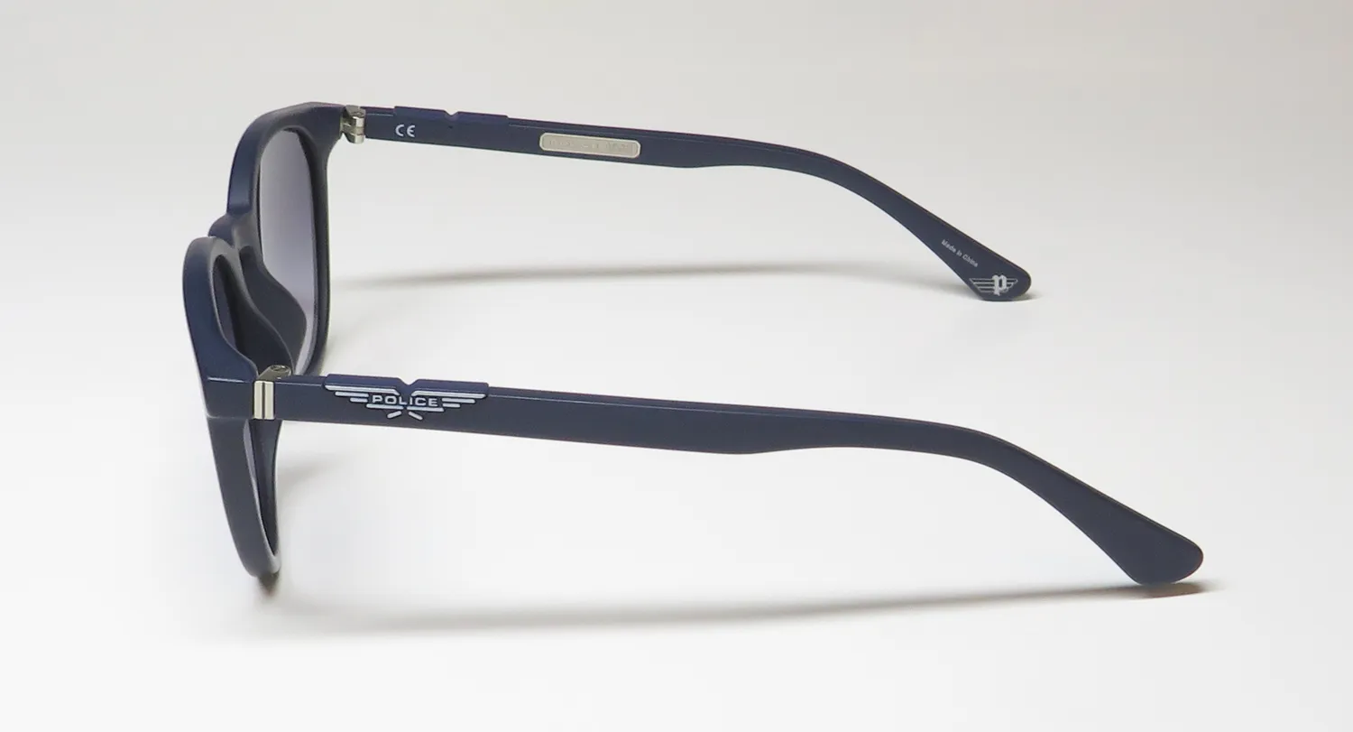 Police Spl873 d82m Sunglasses Matte Blue 53mm 4