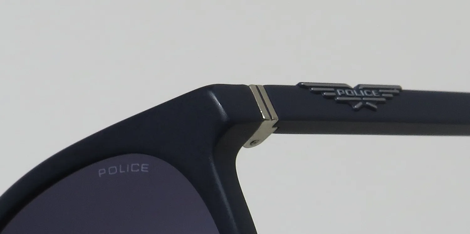 Police Spl873 d82m Sunglasses Matte Blue 53mm 6