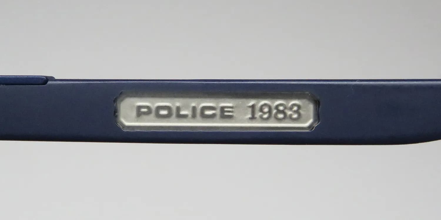 Police Spl873 d82m Sunglasses Matte Blue 53mm 7