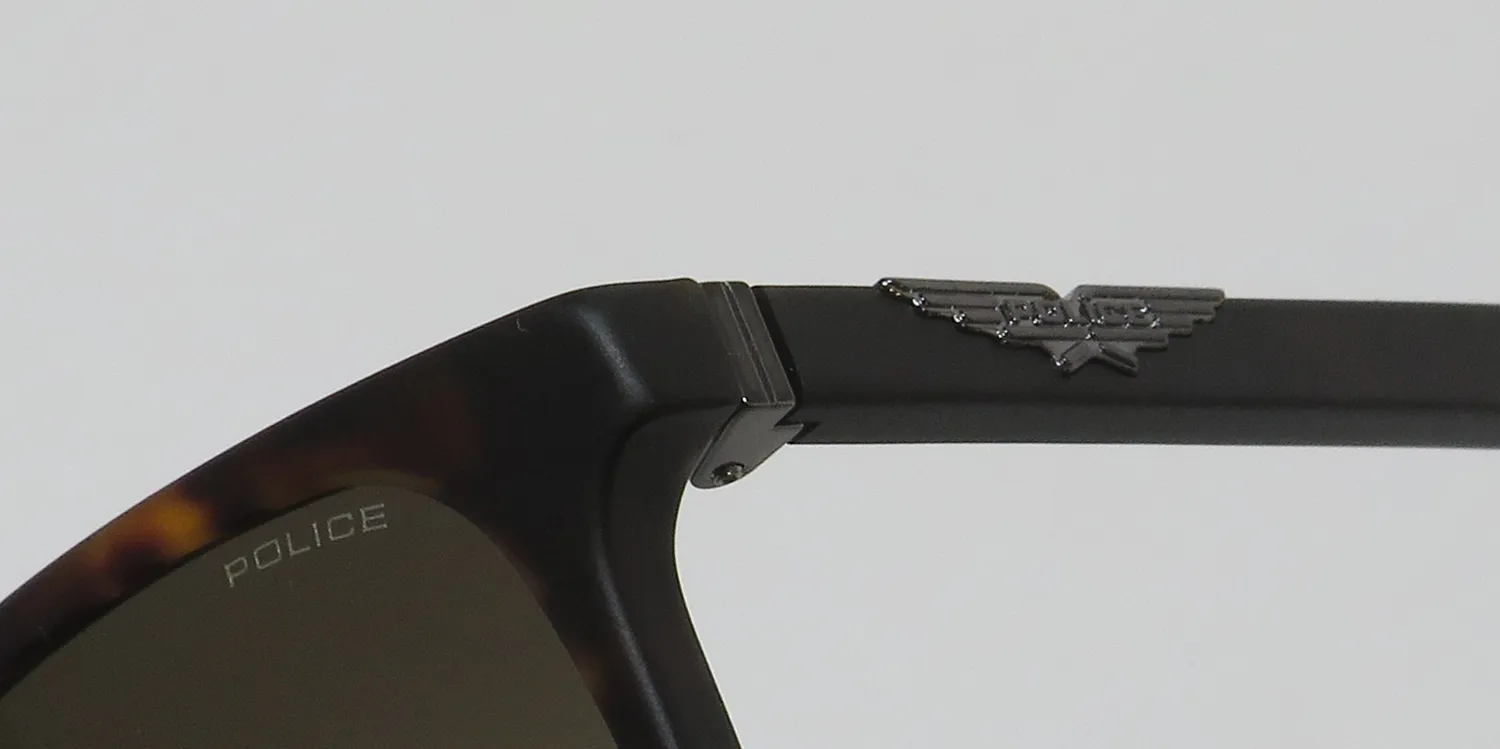 Police Spl872 Origins 1 0738 Sunglasses Tortoise 56mm 6