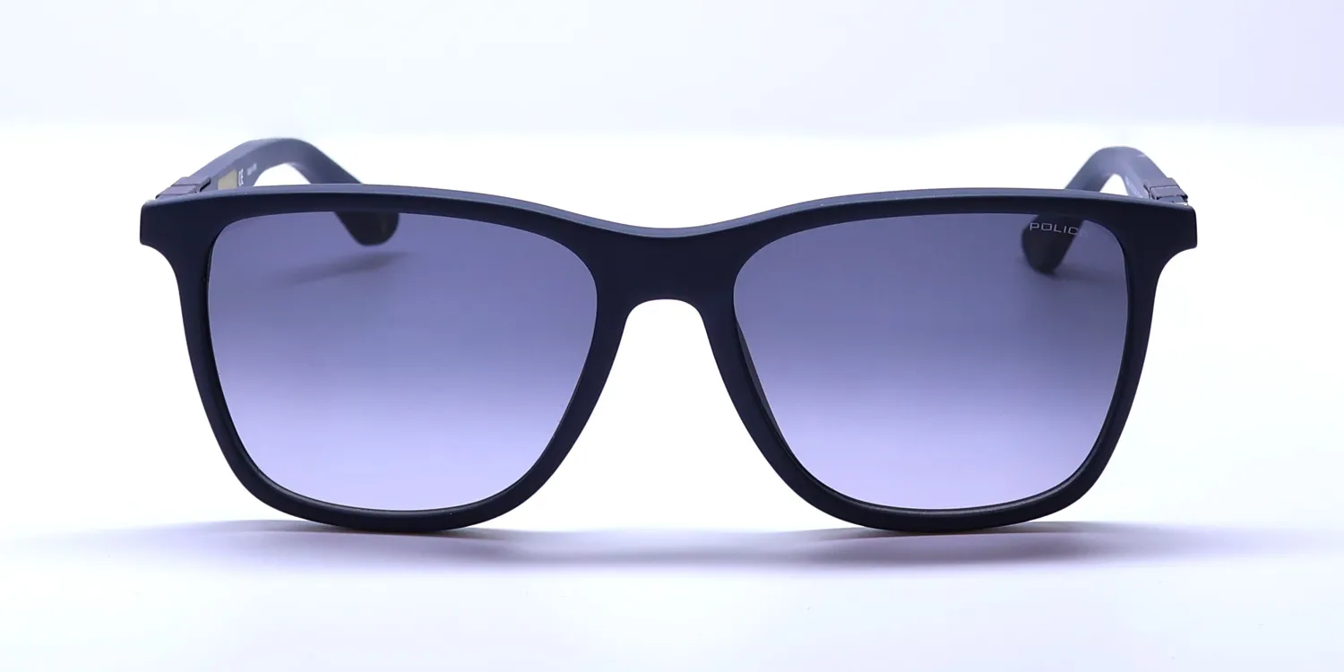 Police Spl872 Origins 1 d82m Sunglasses Matte Blue 56mm 3
