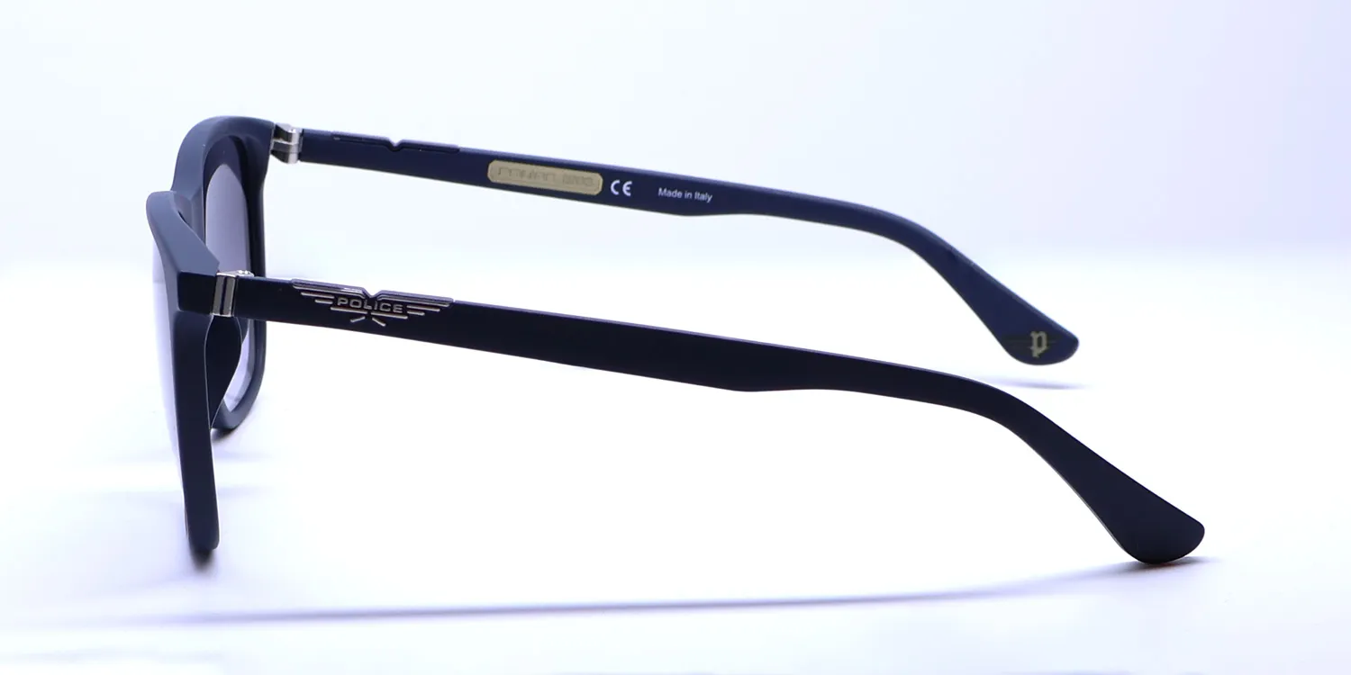 Police Spl872 Origins 1 d82m Sunglasses Matte Blue 56mm 4