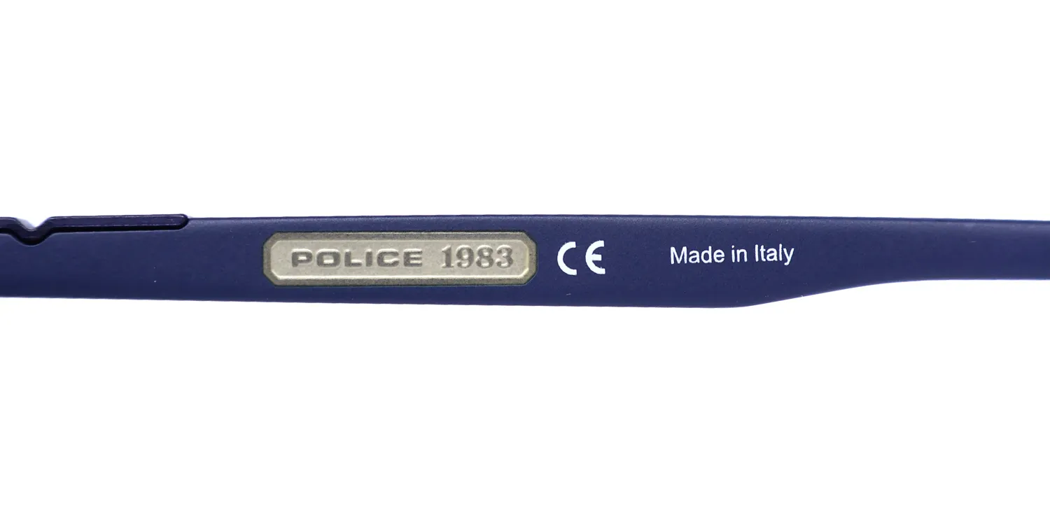 Police Spl872 Origins 1 d82m Sunglasses Matte Blue 56mm 8