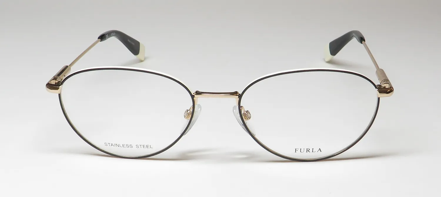 Furla Vfu302 0301 Eyeglasses Black 53mm 3