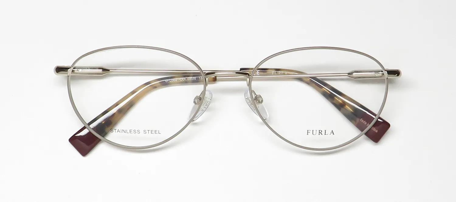 Furla Vfu302 08m6 Eyeglasses Brown 53mm 2