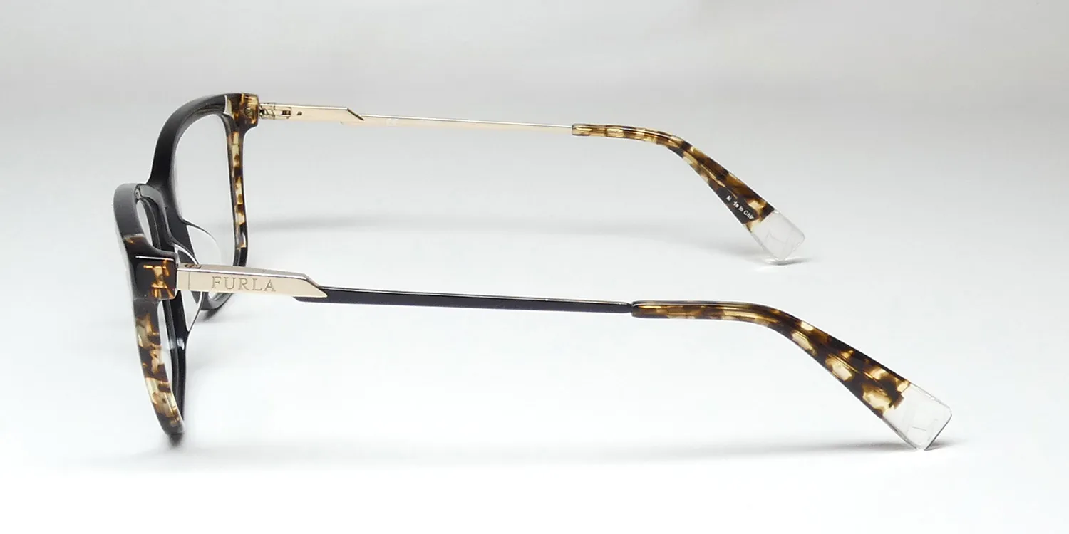 Furla Vfu293 700y Eyeglasses Black 55mm 4