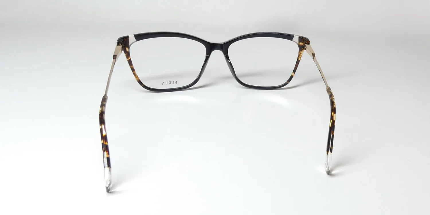Furla Vfu293 700y Eyeglasses Black 55mm 5