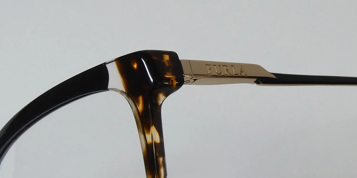 Furla Vfu293 700y Eyeglasses Black 55mm 6