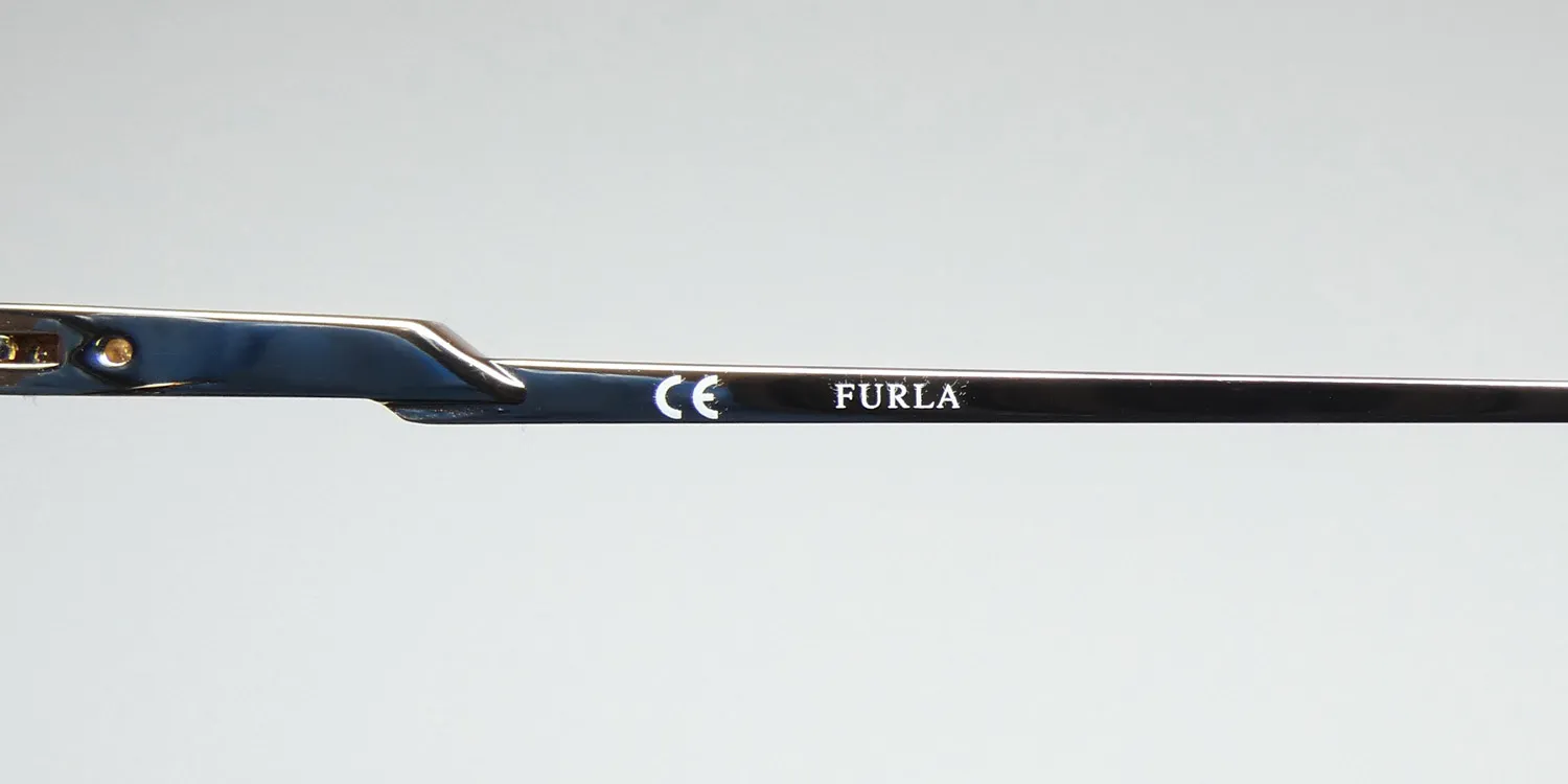 Furla Vfu293 700y Eyeglasses Black 55mm 7