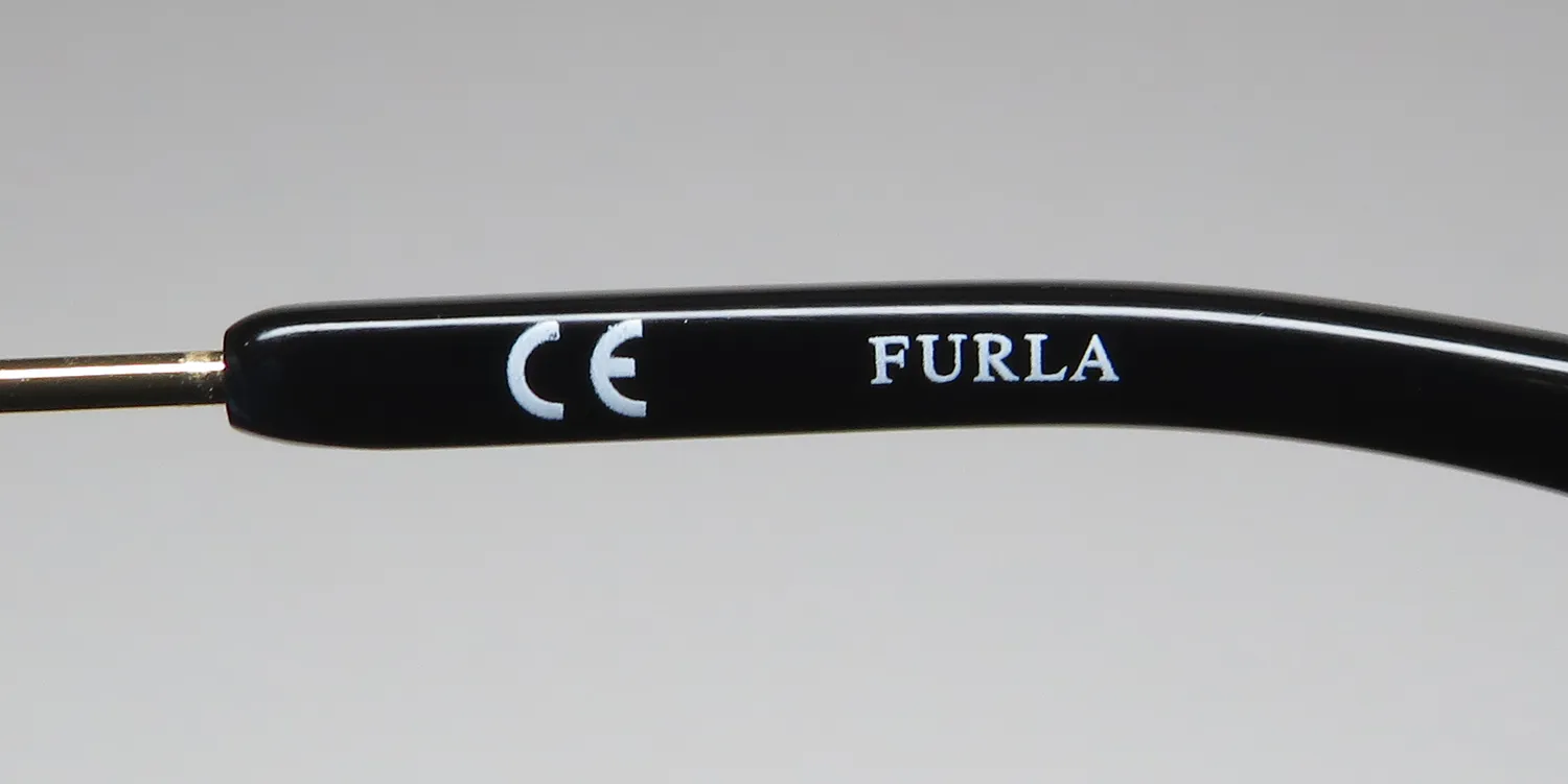 Furla Vfu297 0700 Eyeglasses Black 50mm 7