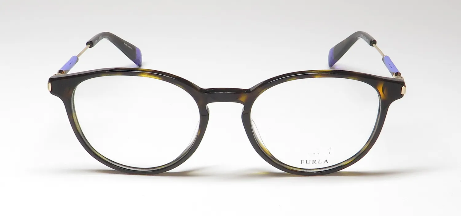 Furla Vfu297 0722 Eyeglasses Tortoise 50mm 3