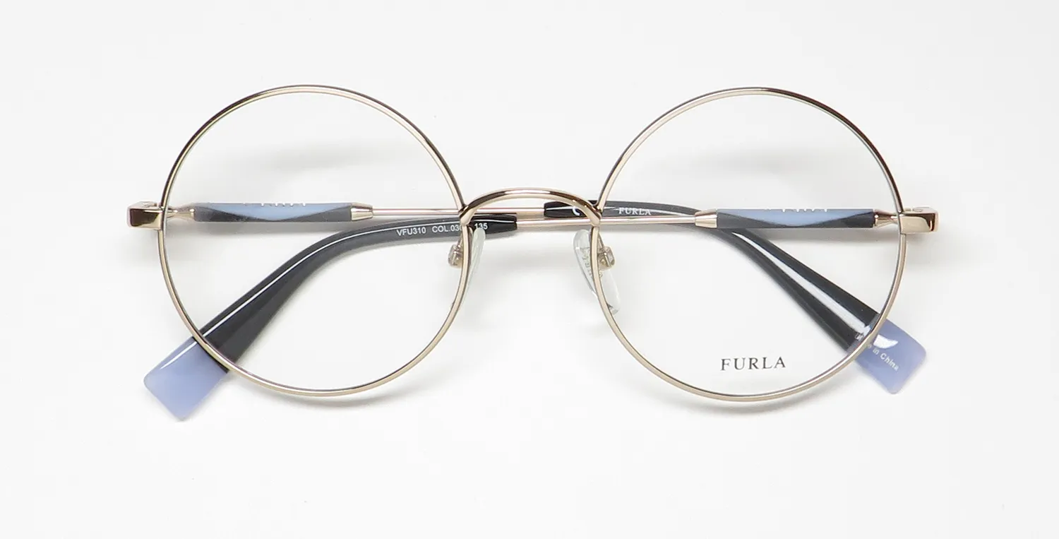 Furla Vfu310 0301 Eyeglasses Gold 50mm 2