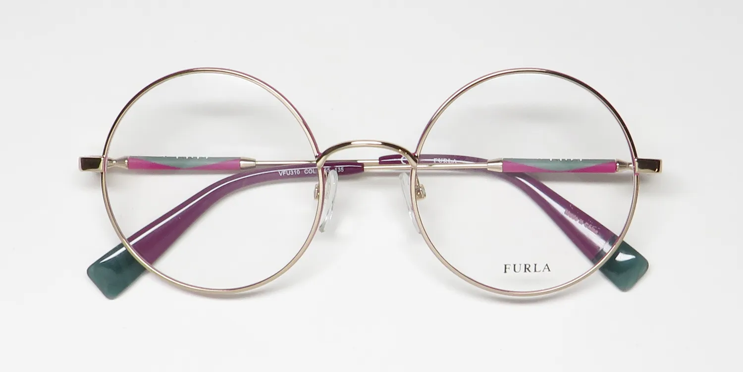 Furla Vfu310 0355 Eyeglasses Gold 50mm 2