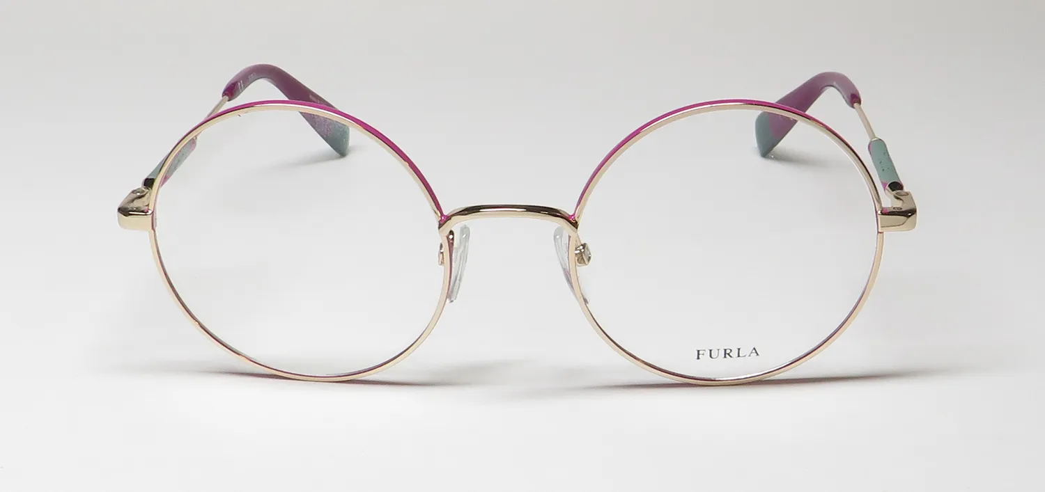 Furla Vfu310 0355 Eyeglasses Gold 50mm 3