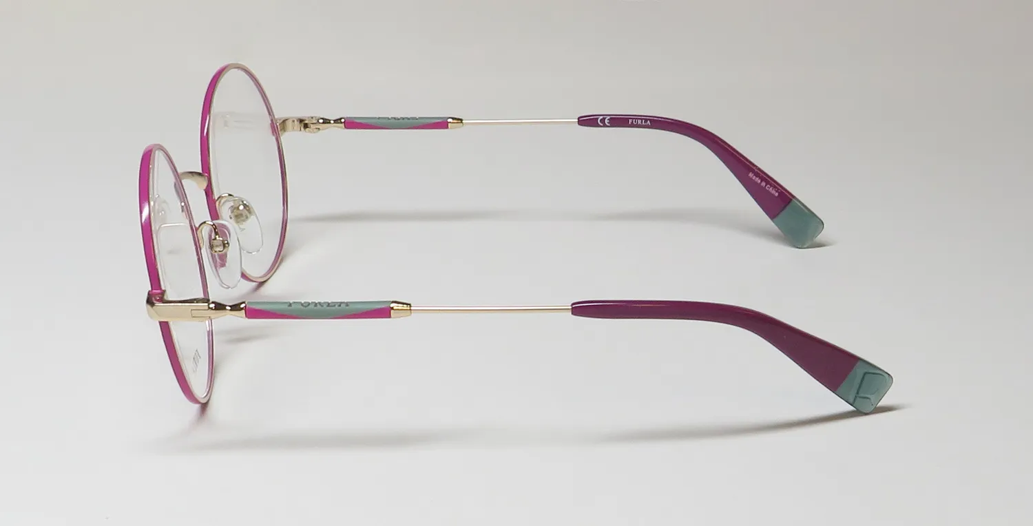 Furla Vfu310 0355 Eyeglasses Gold 50mm 4