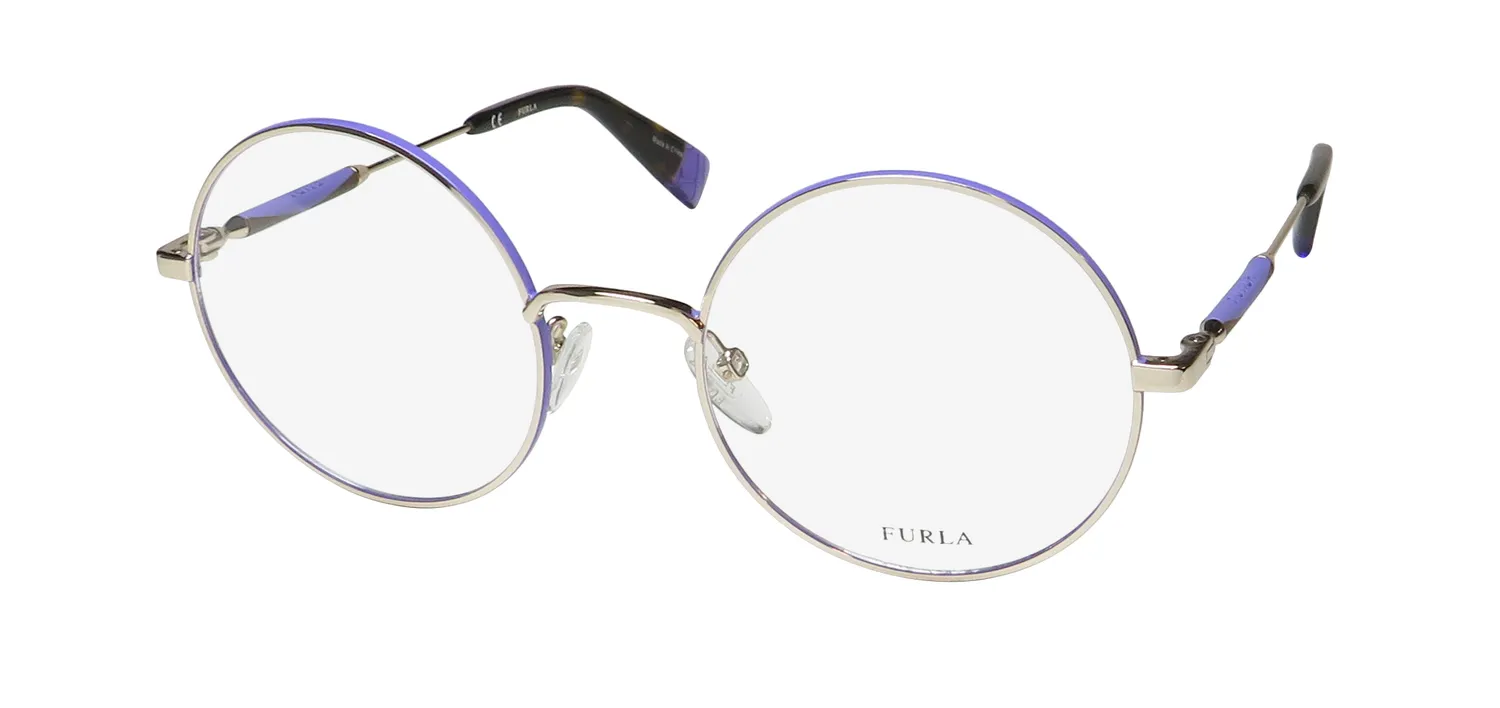 Furla Vfu310 0snc Eyeglasses Gold 50mm