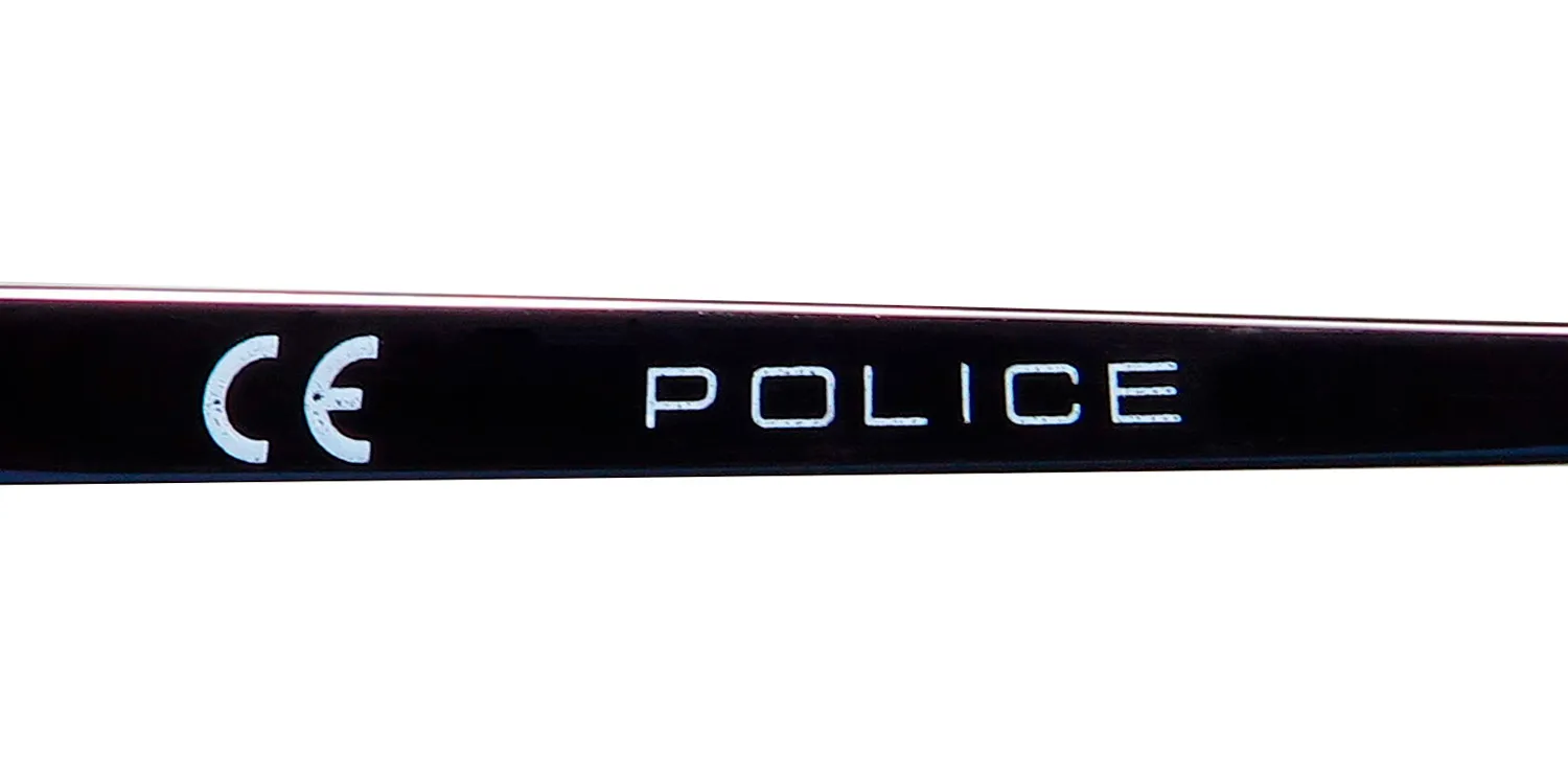 Police Vpl931 Mascara 4 0gbc Eyeglasses Purple 53mm 7