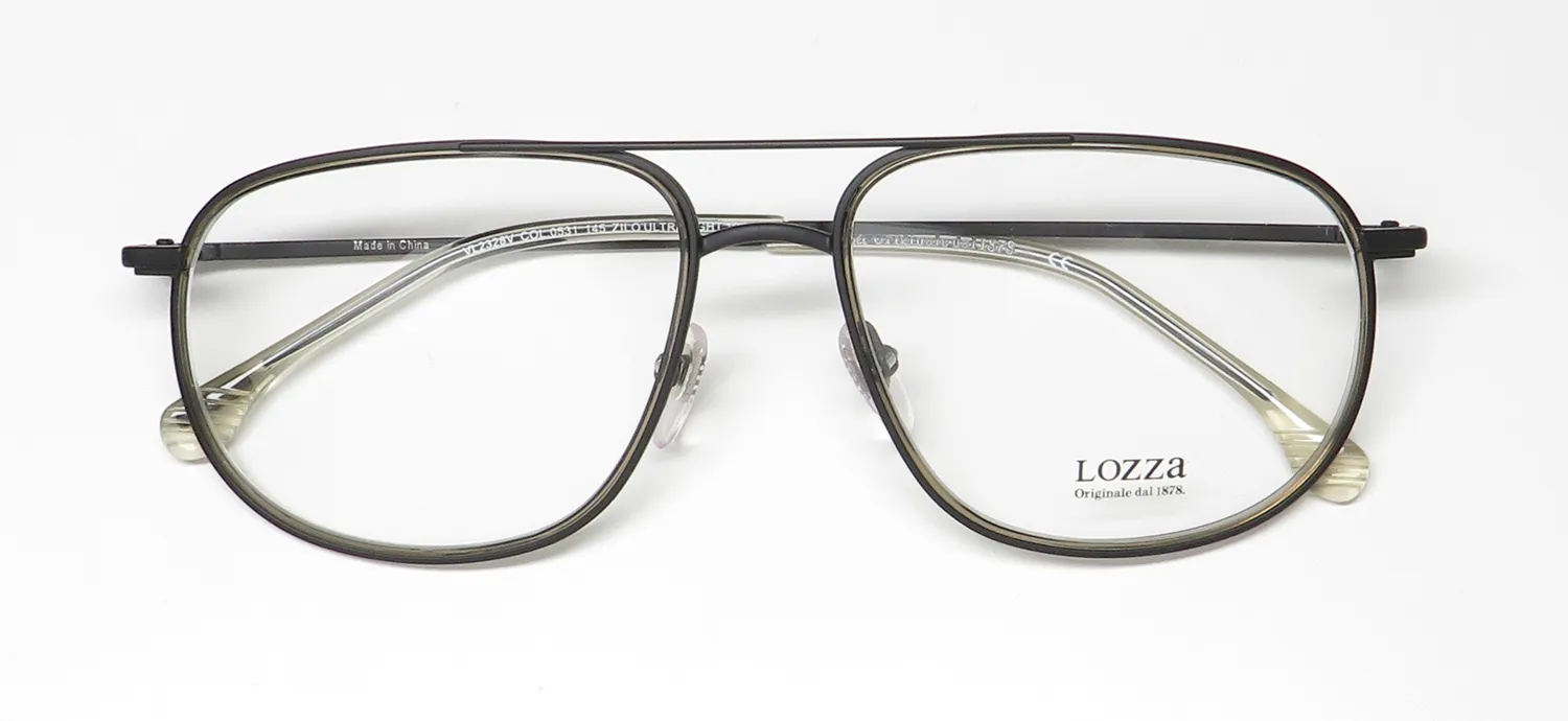 Lozza Vl2328v 0531 Eyeglasses Matte Black 56mm 2