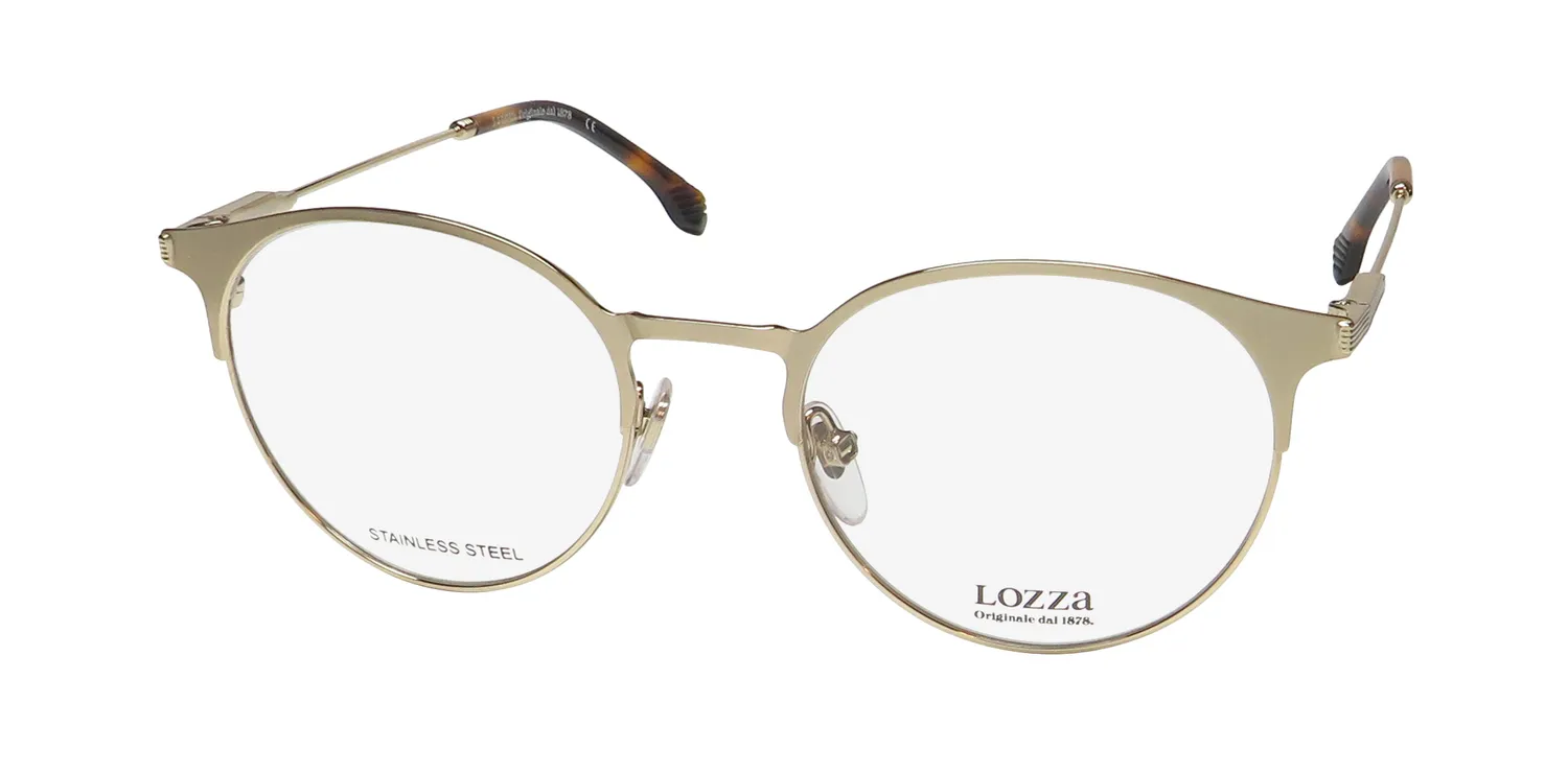 Lozza Vl2334 0300y Eyeglasses Gold 51mm